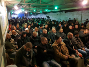  صور: بالرغم من الأجواء الباردة - المئات من أهالي يافا يلبون نداء مقبرة طاسو 